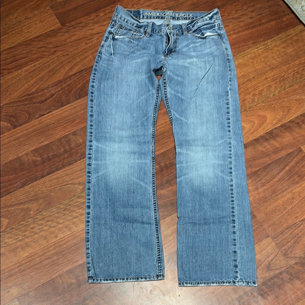 American Eagle Light Wash Denim